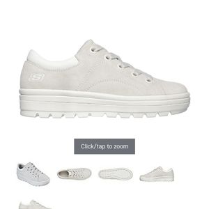 Skechers real suede sneakers